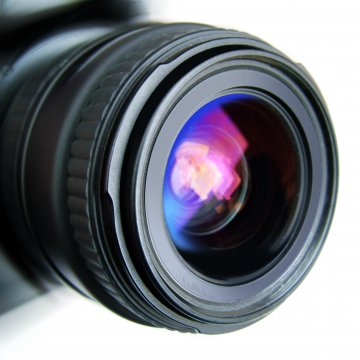 camera lens photo book